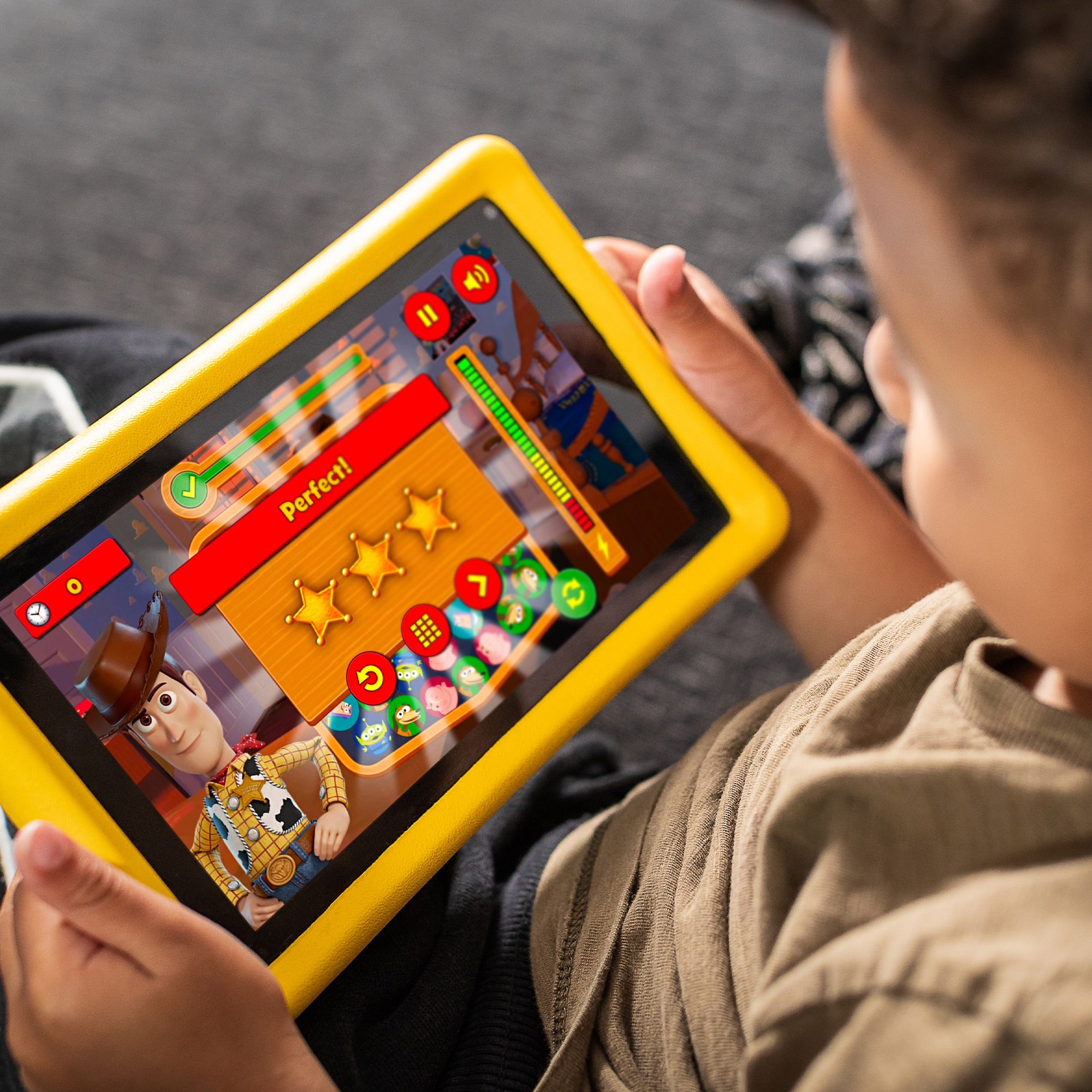 Pebble Gear 7” tablette enfant – Disney Toy Story 4 Tablette (Toy